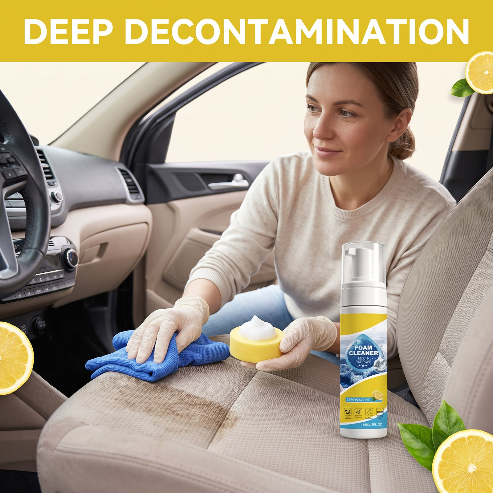 Multi Purpose Foam Cleaning Ki - Interior Detailing Kit ulasan dan harga
