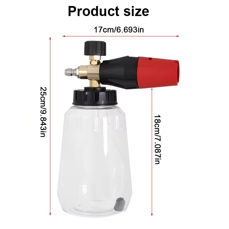High Pressure PA Foam Cannon A - Foam Cannon Car Wash ulasan dan harga