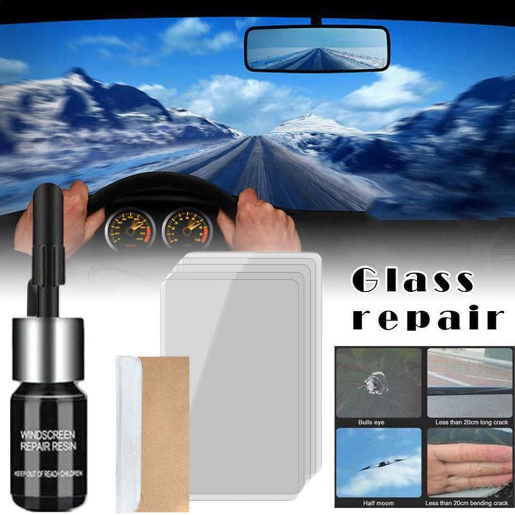 Car Glass Scratch Repair Fluid - Glass Cleaner Streak ulasan dan harga
