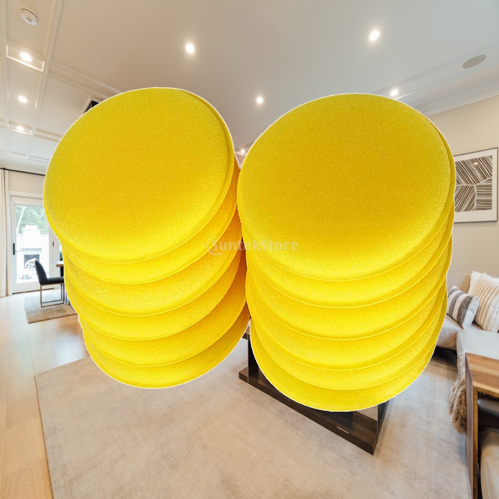 Buffer Polisher Kit Sponge Wax - Polish Pad Set Buffer ulasan dan harga