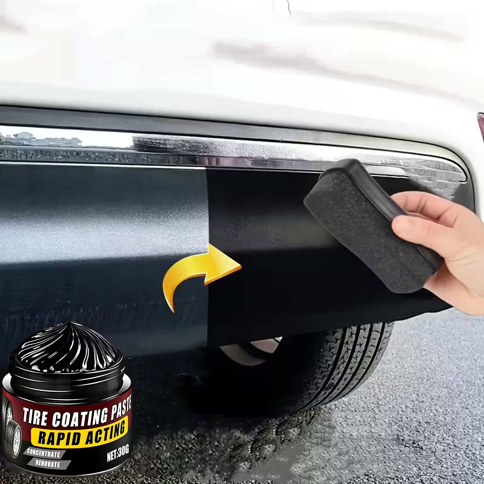 Tire Coating UV Protection Car - Trim Restorer Plastic ulasan dan harga