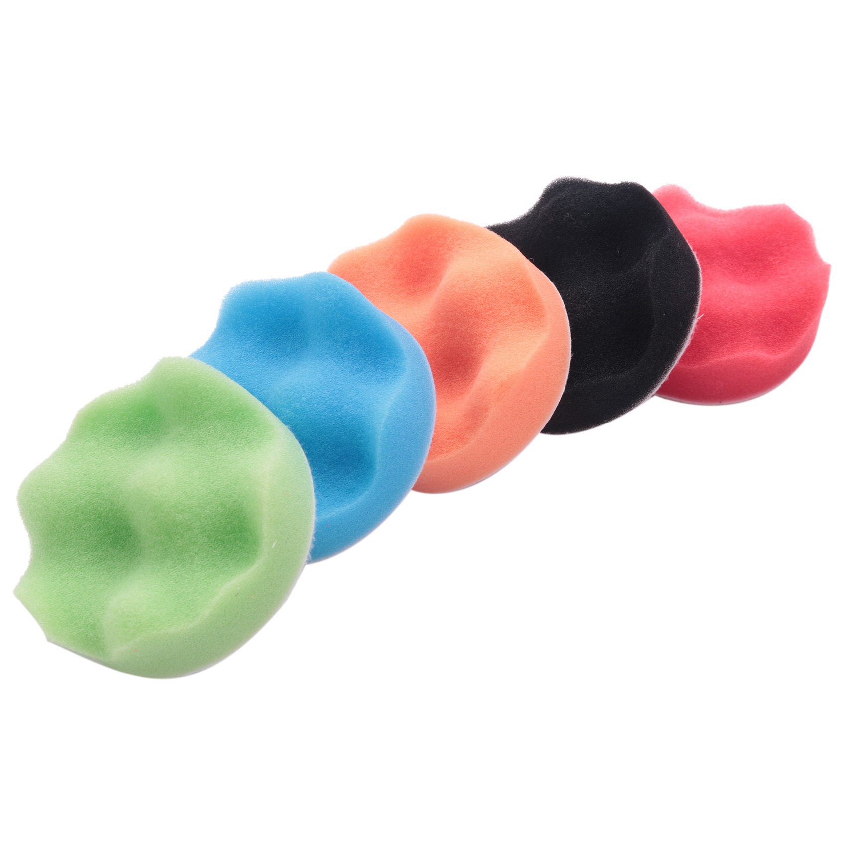 Precision 55Pcs 3 Inch Waves B - Polish Pad Set Buffer ulasan dan harga